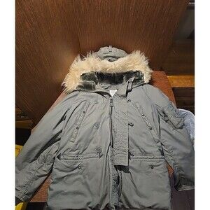 N-3B Air Force Flying Parka Snorkel Jacket (70s Vintage) –Medium– Militariacore